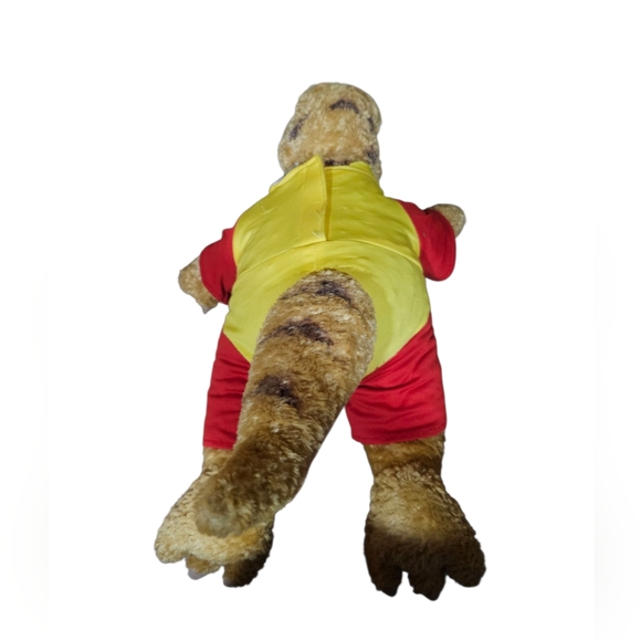 Build-A-Bear Superhero Dinosaur T-Rex Plush | Brown Dino w/ Hero Outfit | 16" - Picture 3 of 4